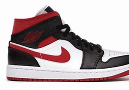 Image result for Air Jordan 1 Red and White