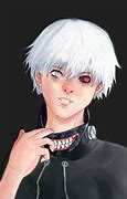 Image result for Anime Boy with Mask White Hair and Dhwite Eyes Portrait