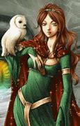 Image result for Anime Girl with Owl