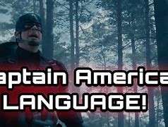 Image result for Captain America Language Joke