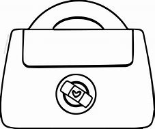 Image result for Bag Coloring Page