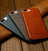 Image result for Black Leather iPhone 8 Plus Case