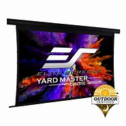 Image result for Motorized Movie Projection Screen 150-Inch
