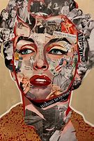 Image result for Marilyn Monroe Collage Art