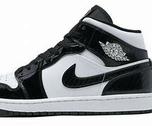 Image result for Nike Air Jordan 1 Black White