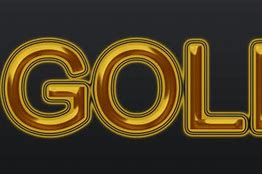 Image result for Letters Golden Text