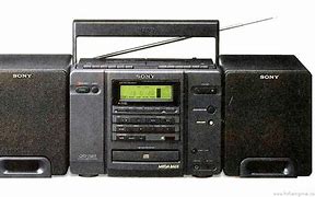 Image result for Sony Radio CD Tape Player
