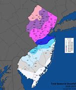 Image result for NJ Snow Map
