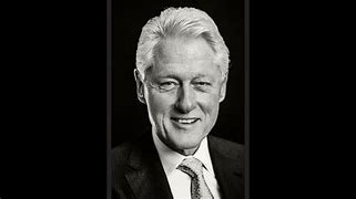 Image result for Bill Clinton Black and White Photo