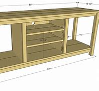 Image result for Plans for TV Stands for Flat Screens