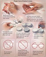 Image result for How to Wear Contact Lenses