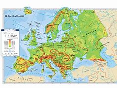 Image result for Europe Physical Map Labeled
