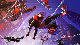 Image result for High Res Spiderverse Art