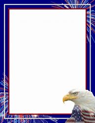 Image result for American Flag Stationery Template