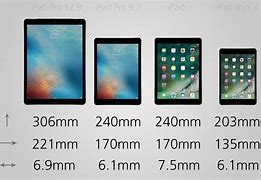 Image result for Size Comparision iPad