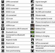 Image result for Android Phone Icon Symbols