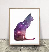 Image result for Galaxy Cat Printable