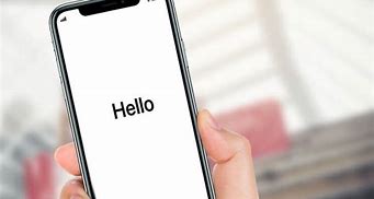 Image result for iPhone XS Hello Screen