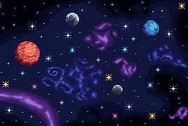Image result for Outer Space Pixel Art