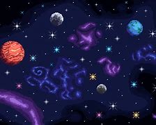 Image result for Galaxy Pixel Art