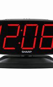 Image result for Digital Alarm Clock Black Numbers