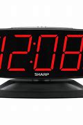 Image result for Sharp Digital Alarm Clock with Keyboard Display