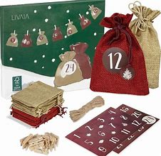 Image result for Personalised S Hanging Advent Calendar to Fill