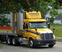 Image result for Penske and Freightliner Aero Trucks