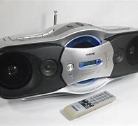 Image result for Vintage Sony Boombox CD Cassette Player