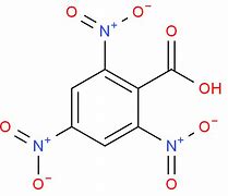 Image result for 2 4 6 Trinitrobenzoic Acid