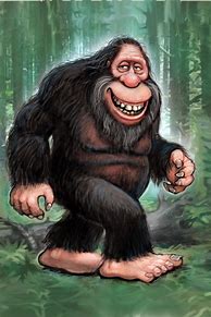 Image result for Bigfoot Art