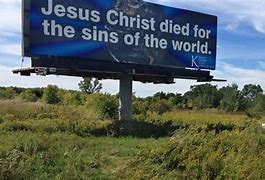 Image result for Jesus Billboard
