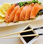 Image result for Raw Salmon Sashimi