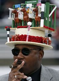 Image result for Kentucky Derby Hat Man