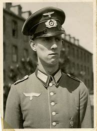 Image result for German Officer WW2 Art Side