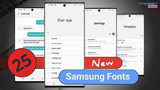 Image result for Samsung One UI Fonts