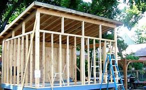 Image result for Lean to Shed Roof Design