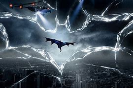 Image result for Bat Signal in Sky