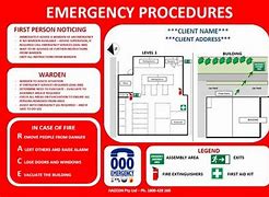 Image result for On-Site Emergency Plan
