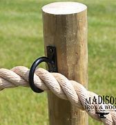 Image result for Rope Fence Hardware