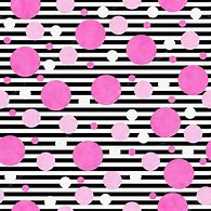 Image result for Pink Black and White Polka Dots