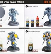 Image result for How to Paint Space Wolves