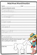 Image result for Wild West Words