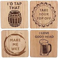 Image result for Funny Beer Coasters