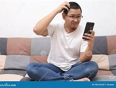 Image result for Tilted Head Looking at Phone