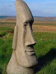 Image result for Easter Island Head Art