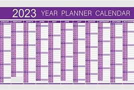 Image result for 2023 Blank Monthly Calendar Purple