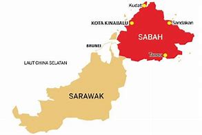 Image result for Peta Sabah Sarawak