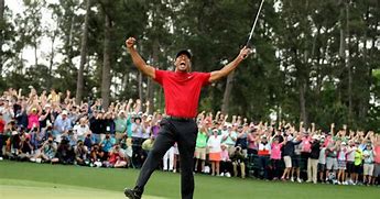 Image result for Tiger Woods Winning Masters