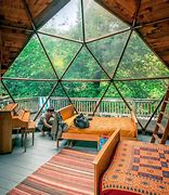 Image result for Geodesic Dome Cabin